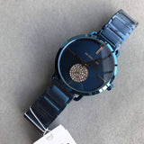 Buy Shop Michael Kors Portia Blue Dial Blue Stainless Steel Strap Watch for Women - MK3680 USA Online