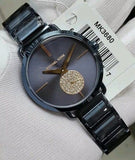 Buy Shop Michael Kors Portia Blue Dial Blue Stainless Steel Strap Watch for Women - MK3680 USA Online