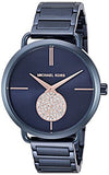 Buy Shop Michael Kors Portia Blue Dial Blue Stainless Steel Strap Watch for Women - MK3680 USA Online
