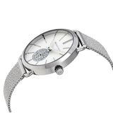 Buy Shop Michael Kors Portia Silver Dial Silver Mesh Bracelet Watch for Women - MK3843 USA Online