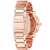 Buy Shop Michael Kors Portia Quartz Silver Dial Rose Gold Steel Strap Watch For Women - MK3887 USA Online