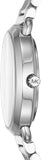Buy Shop Michael Kors Portia Quartz Silver Dial Silver Steel Strap Watch For Women - MK3837 USA Online