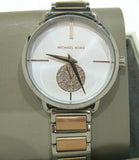 Buy Shop Michael Kors Portia Quartz Silver Dial Two Tone Steel Strap Watch For Women - MK3709 USA Online