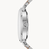 Buy Shop Michael Kors Portia Quartz Silver Dial Two Tone Steel Strap Watch For Women - MK3709 USA Online