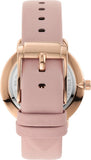 Buy Shop Michael Kors Portia Quartz White Dial Pink Leather Strap Watch For Women - MK2659 USA Online
