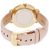 Buy Shop Michael Kors Portia Quartz White Dial Pink Leather Strap Watch For Women - MK2659 USA Online