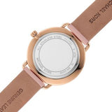 Buy Shop Michael Kors Portia Quartz White Dial Pink Leather Strap Watch For Women - MK2659 USA Online