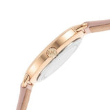 Buy Shop Michael Kors Portia Quartz White Dial Pink Leather Strap Watch For Women - MK2659 USA Online
