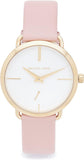 Buy Shop Michael Kors Portia Quartz White Dial Pink Leather Strap Watch For Women - MK2659 USA Online