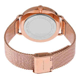 Buy Shop Michael Kors Portia Rose Gold Dial Rose Gold Mesh Bracelet Watch for Women - MK3845 USA Online