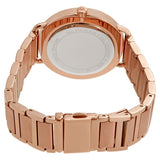 Buy Shop Michael Kors Portia Rose Gold Dial Rose Gold Steel Strap Watch for Women - MK3640 USA Online