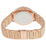 Buy Shop Michael Kors Portia Quartz Rose Gold Dial Rose Gold Steel Strap Watch For Women - MK3678 USA Online