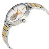 Buy Shop Michael Kors Silver Dial Two Tone Steel Strap Watch for Women - MK3679 USA Online