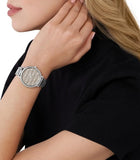 Buy Shop Michael Kors Pyper Analog Gray Dial Silver Steel Strap Watch For Women - MK4672 USA Online