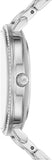 Buy Shop Michael Kors Pyper Analog Gray Dial Silver Steel Strap Watch For Women - MK4672 USA Online