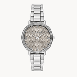 Buy Shop Michael Kors Pyper Analog Gray Dial Silver Steel Strap Watch For Women - MK4672 USA Online