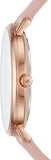 Buy Shop Michael Kors Pyper Quartz White Dial Pink Leather Strap Watch For Women - MK2741 USA Online