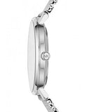 Buy Shop Michael Kors Pyper Quartz White Dial Silver Mesh Strap Watch for Women - MK4338 USA Online
