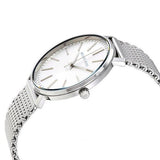 Buy Shop Michael Kors Pyper Quartz White Dial Silver Mesh Strap Watch for Women - MK4338 USA Online