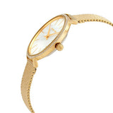 Buy Shop Michael Kors Pyper Quartz Mother of Pearl White Dial Gold Mesh Bracelet Watch For Women - MK4619 USA Online