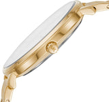Buy Shop Michael Kors Pyper Quartz Gold Dial Gold Steel Strap Watch For Women - MK3898 USA Online