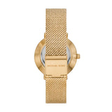 Buy Shop Michael Kors Pyper Quartz Mother of Pearl White Dial Gold Mesh Bracelet Watch For Women - MK4619 USA Online