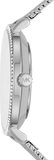 Buy Shop Michael Kors Pyper Quartz Mother of Pearl White Dial Silver Mesh Strap Watch For Women - MK4618 USA Online