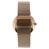 Buy Shop Michael Kors Pyper Quartz Rose Gold Dial Rose Gold Mesh Strap Watch For Women - MK4340 USA Online