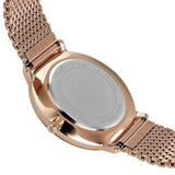 Buy Shop Michael Kors Pyper Quartz Rose Gold Dial Rose Gold Mesh Strap Watch For Women - MK4340 USA Online
