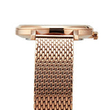 Buy Shop Michael Kors Pyper Quartz Rose Gold Dial Rose Gold Mesh Strap Watch For Women - MK4340 USA Online