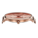 Buy Shop Michael Kors Pyper Quartz Rose Gold Dial Rose Gold Mesh Strap Watch For Women - MK4340 USA Online
