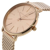 Buy Shop Michael Kors Pyper Quartz Rose Gold Dial Rose Gold Mesh Strap Watch For Women - MK4340 USA Online