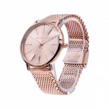 Buy Shop Michael Kors Pyper Quartz Rose Gold Dial Rose Gold Mesh Strap Watch For Women - MK4340 USA Online