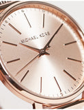 Buy Shop Michael Kors Pyper Quartz Rose Gold Dial Rose Gold Mesh Strap Watch For Women - MK4340 USA Online