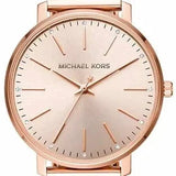Buy Shop Michael Kors Pyper Quartz Rose Gold Dial Rose Gold Mesh Strap Watch For Women - MK4340 USA Online