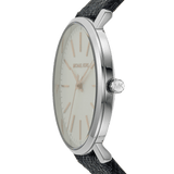 Buy Shop Michael Kors Pyper Quartz Silver Dial Blue Leather Strap Watch For Women - MK7244 USA Online