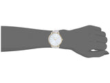 Buy Shop Michael Kors Pyper Quartz Silver Dial White Leather Strap Watch For Women - MK2858 USA Online