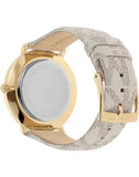 Buy Shop Michael Kors Pyper Quartz Silver Dial White Leather Strap Watch For Women - MK2858 USA Online