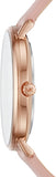 Buy Shop Michael Kors Pyper Quartz White Dial Pink Leather Strap Watch For Women - MK2741 USA Online