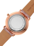 Buy Shop Michael Kors Pyper Quartz White Dial Pink Leather Strap Watch For Women - MK2859 USA Online