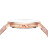 Buy Shop Michael Kors Pyper Quartz White Dial Pink Leather Strap Watch For Women - MK2859 USA Online