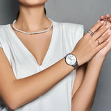 Buy Shop Michael Kors Pyper Quartz White Dial Silver Mesh Strap Watch for Women - MK4338 USA Online
