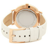 Buy Shop Michael Kors Pyper Quartz White Dial White Leather Strap Watch For Women - MK2800 USA Online