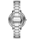 Buy Shop Michael Kors Pyper Three Hand Pink Dial Silver Steel Strap Watch For Women - MK4631 USA Online
