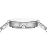 Buy Shop Michael Kors Pyper Three Hand Pink Dial Silver Steel Strap Watch For Women - MK4631 USA Online