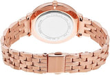 Buy Shop Michael Kors Pyper Three-Hand Rose Gold Dial Rose Gold Steel Strap Watch For Women - MK3897 USA Online
