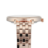 Buy Shop Michael Kors Pyper Three-Hand Rose Gold Dial Rose Gold Steel Strap Watch For Women - MK3897 USA Online