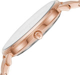 Buy Shop Michael Kors Pyper Three-Hand Rose Gold Dial Rose Gold Steel Strap Watch For Women - MK3897 USA Online