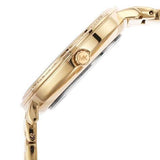 Buy Shop Michael Kors Pyper Three Hand White Dial Gold Steel Strap Watch For Women - MK4666 USA Online