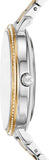 Buy Shop Michael Kors Pyper Three Hand White Dial Two Tone Steel Strap Watch For Women - MK4595 USA Online